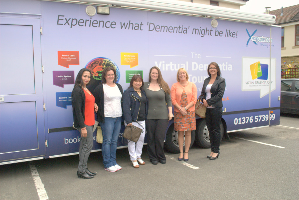 mobile virtual dementia tour bus